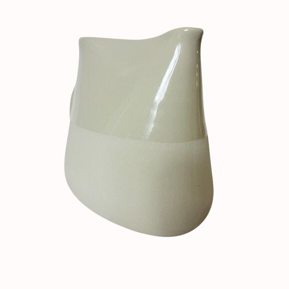 Jars France Modern Farmhouse Pitcher Two Tone Rustic Kitchen Minimalist Stonewar - Picture 15 of 15